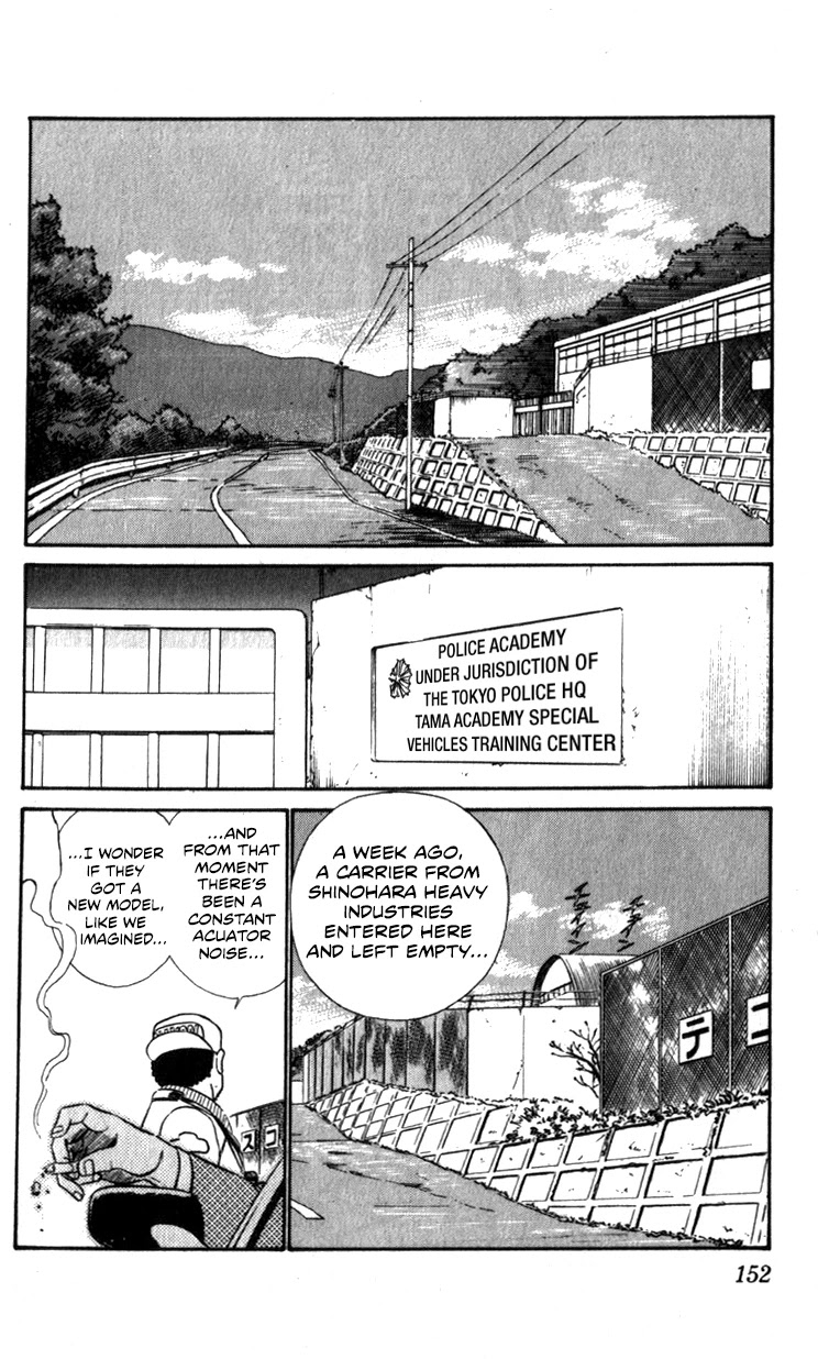 Kidou Keisatsu Patlabor - Vol.12 Chapter 14.01: Beginning Of The Storm