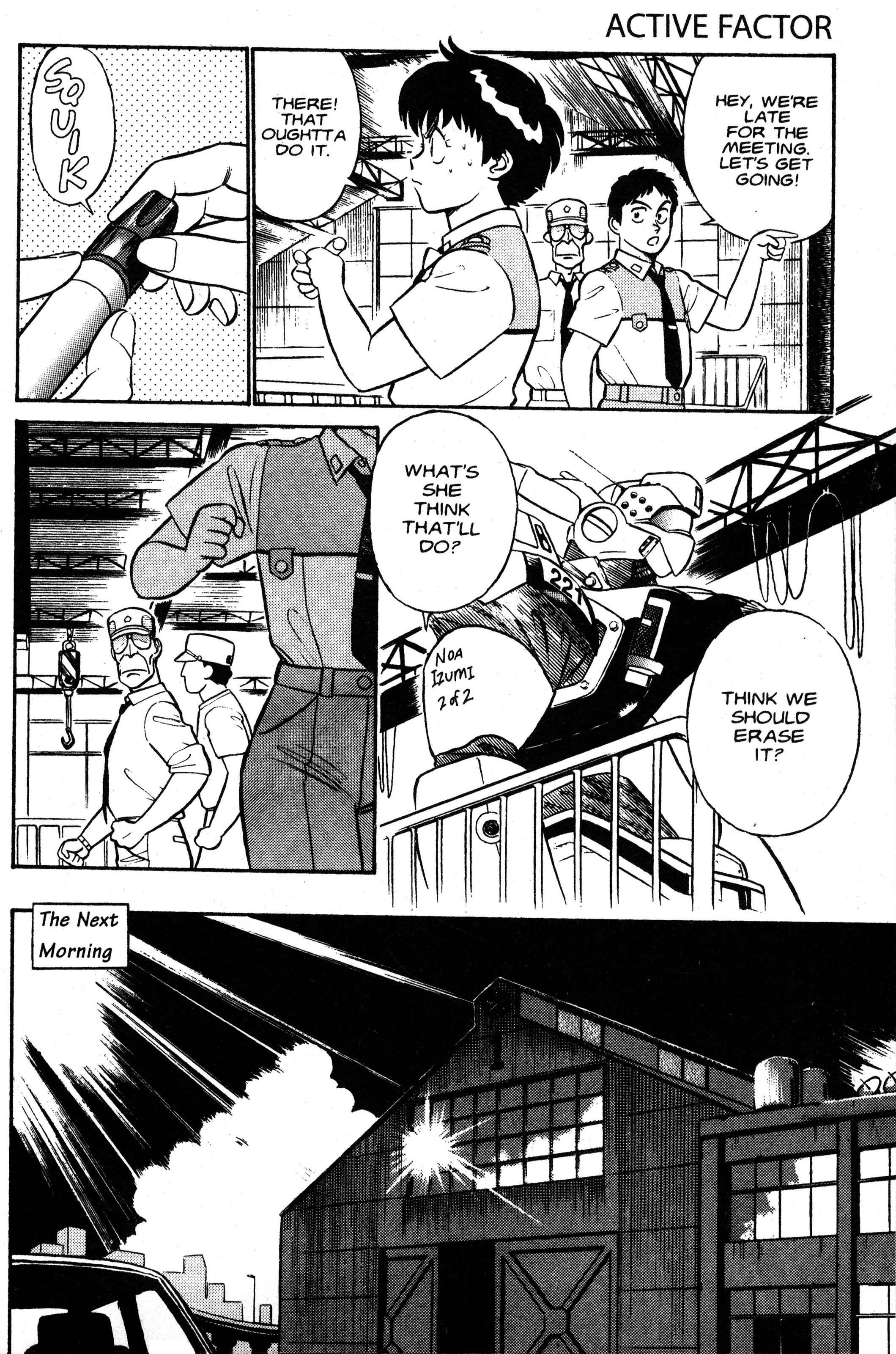 Kidou Keisatsu Patlabor - Chapter 1.2: Active Factor