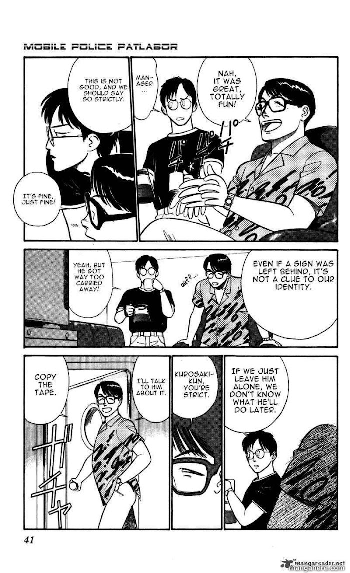 Kidou Keisatsu Patlabor - Chapter 13