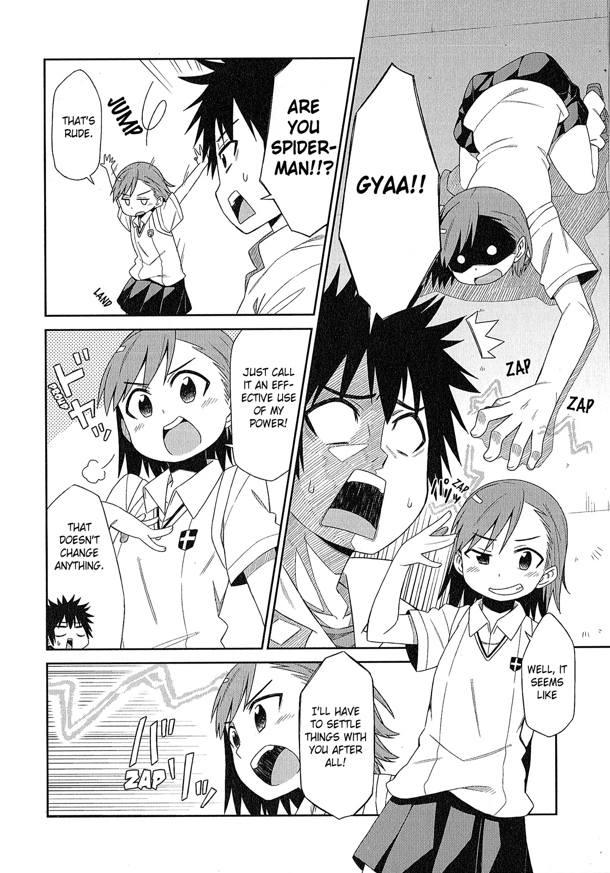 Koushiki Comic Anthology - Toaru Kagaku No Railgun Featuring Toaru Majutsu No Index - Chapter 8: Back Alley Memorial