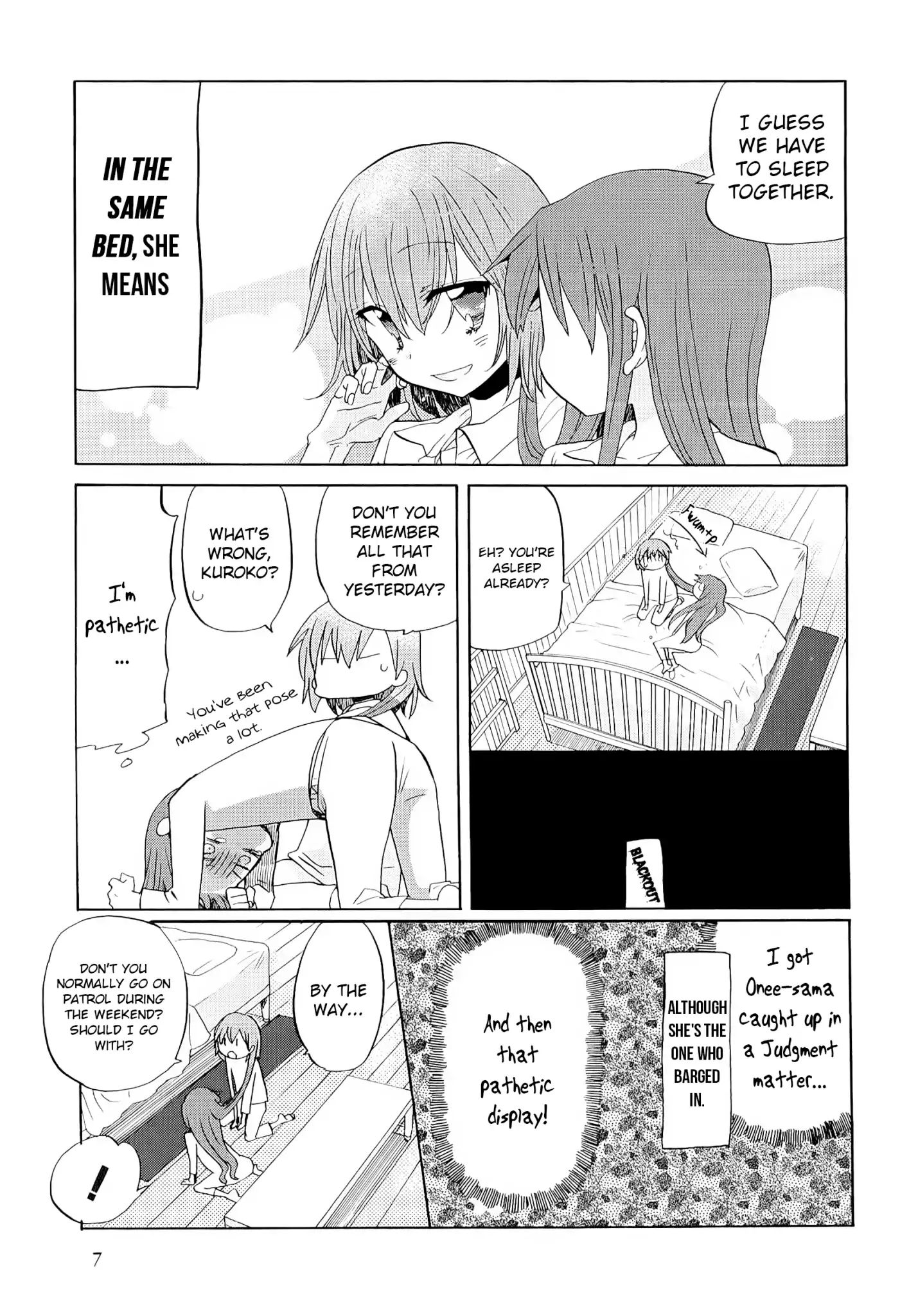 Koushiki Comic Anthology - Toaru Kagaku No Railgun Featuring Toaru Majutsu No Index - Vol.1 Chapter 1: Shirai Kuroko Grows Red