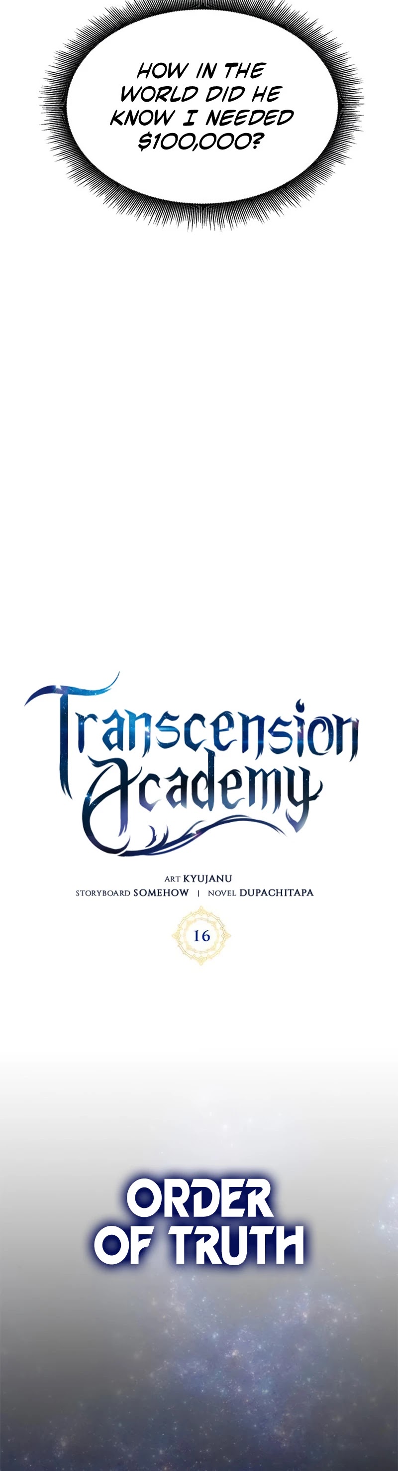 Transcension Academy - Chapter 16