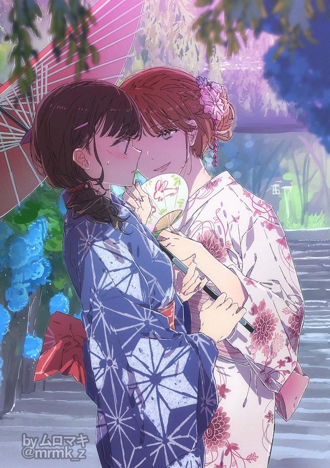 100 Days Of Yuri Challenge - Chapter 7: Day 7 - Yukata