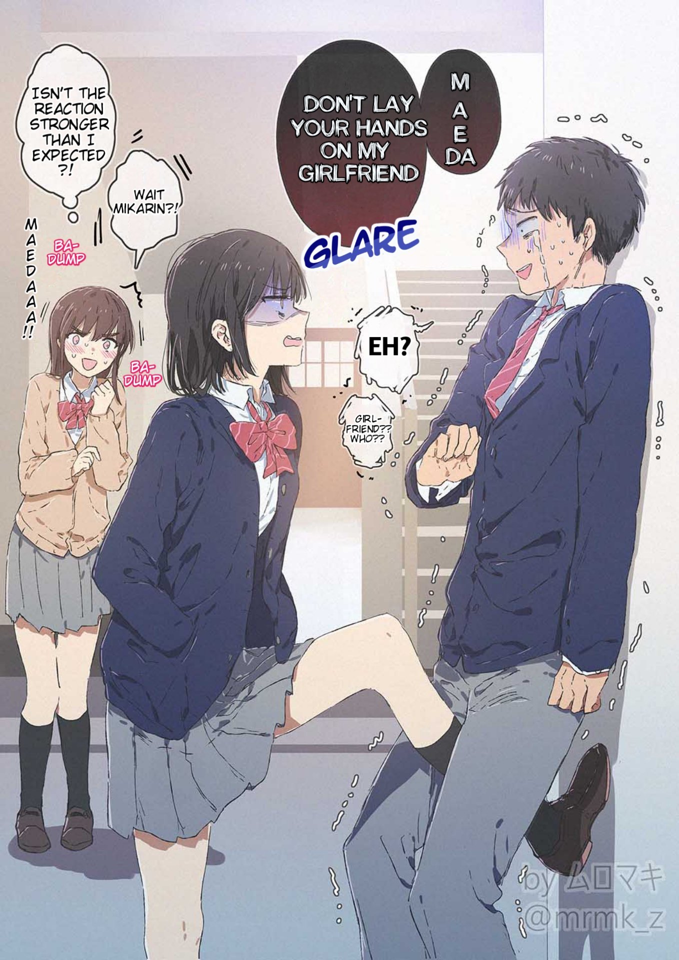 100 Days Of Yuri Challenge - Chapter 78: Day 78 - A Cheeky Jk Who Tries To Make Her Girlfriend Jealous By Saying "I've Been Confessed To By ○○-Kun", And Her Reaction Is Stronger Than She Thought.