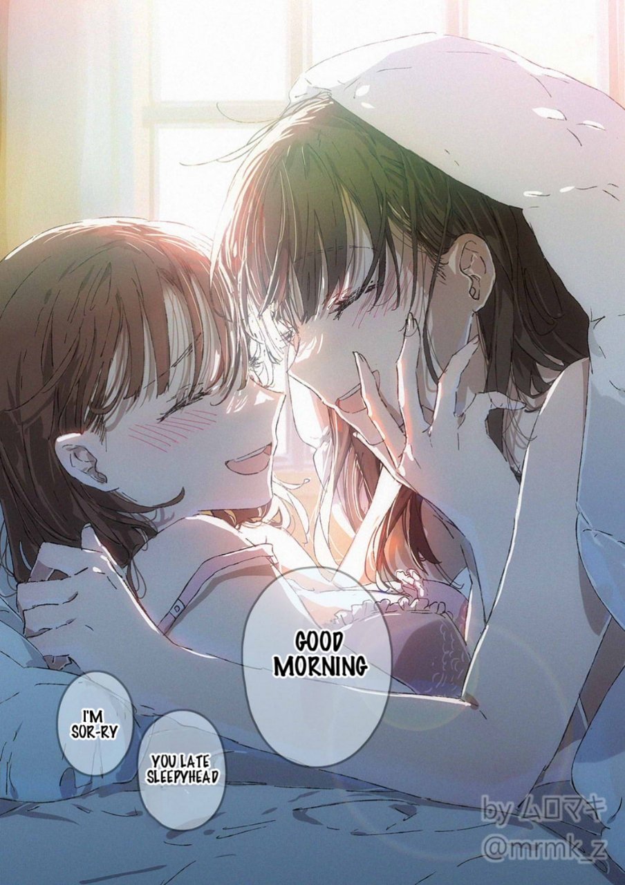 100 Days Of Yuri Challenge - Chapter 22: Day 22 - Morning Kiss