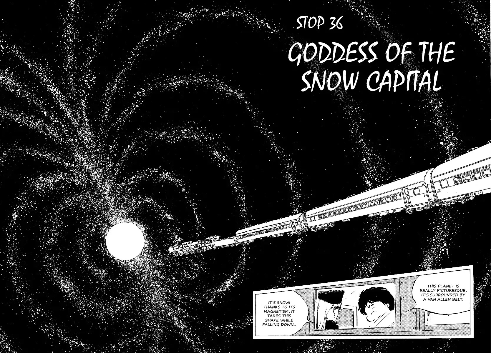 Ginga Tetsudou 999 - Chapter 36: Goddess Of The Snow Capital