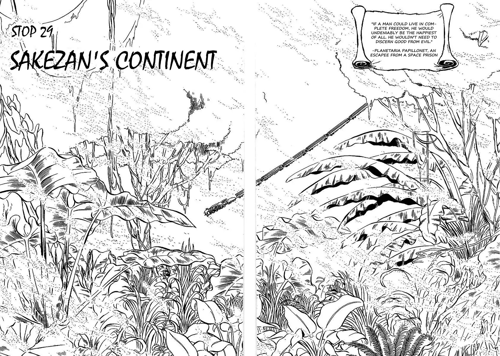 Ginga Tetsudou 999 - Chapter 29: Sakezan's Continent