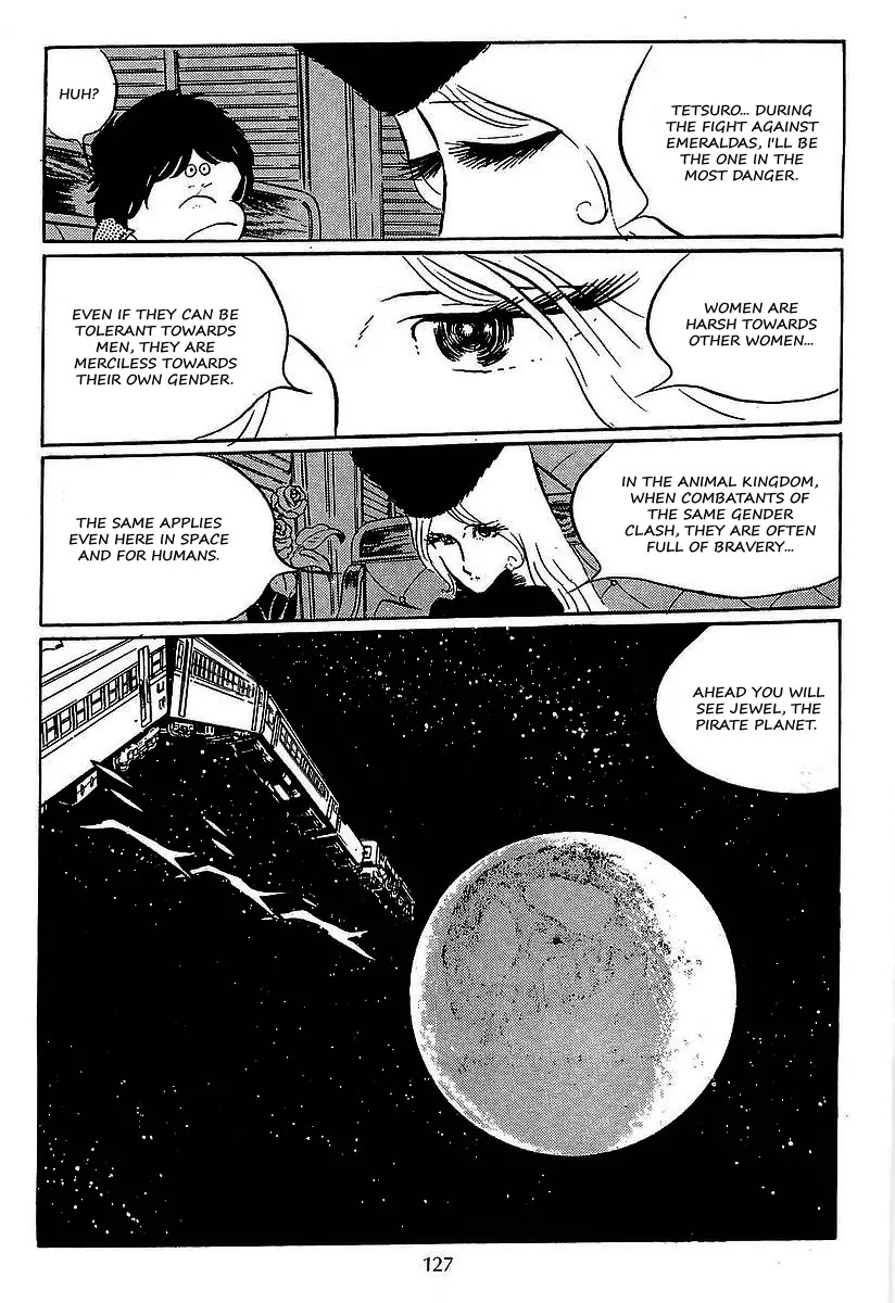 Ginga Tetsudou 999 - Chapter 26: The Pirate Ship, Queen Emeraldas