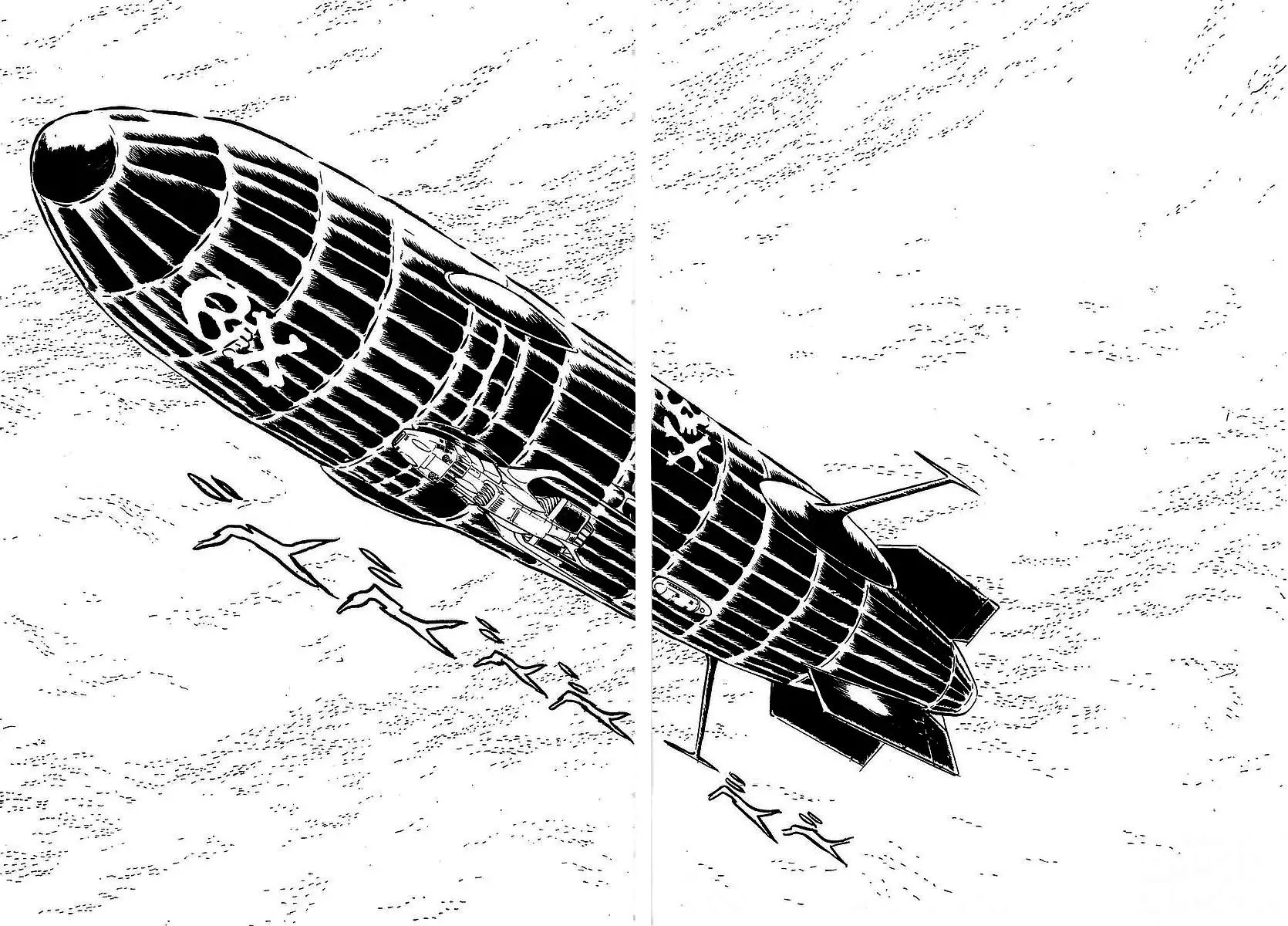 Ginga Tetsudou 999 - Chapter 26: The Pirate Ship, Queen Emeraldas