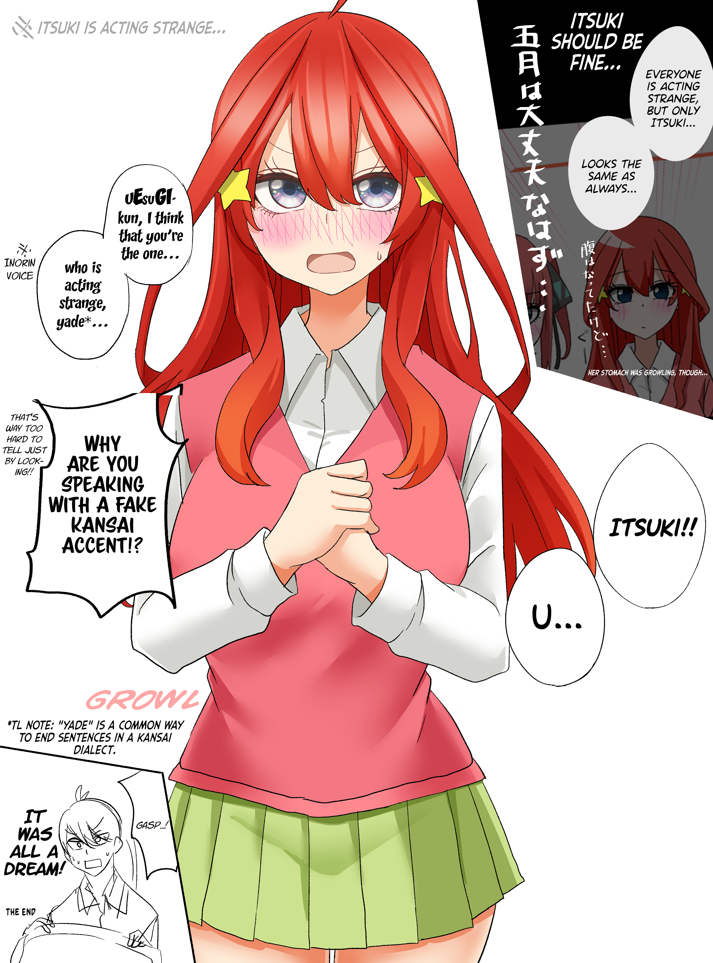 5Toubun No Hanayome - I Woke Up And The Quintuplets Were Acting Strange (Doujinshi) - Chapter 6