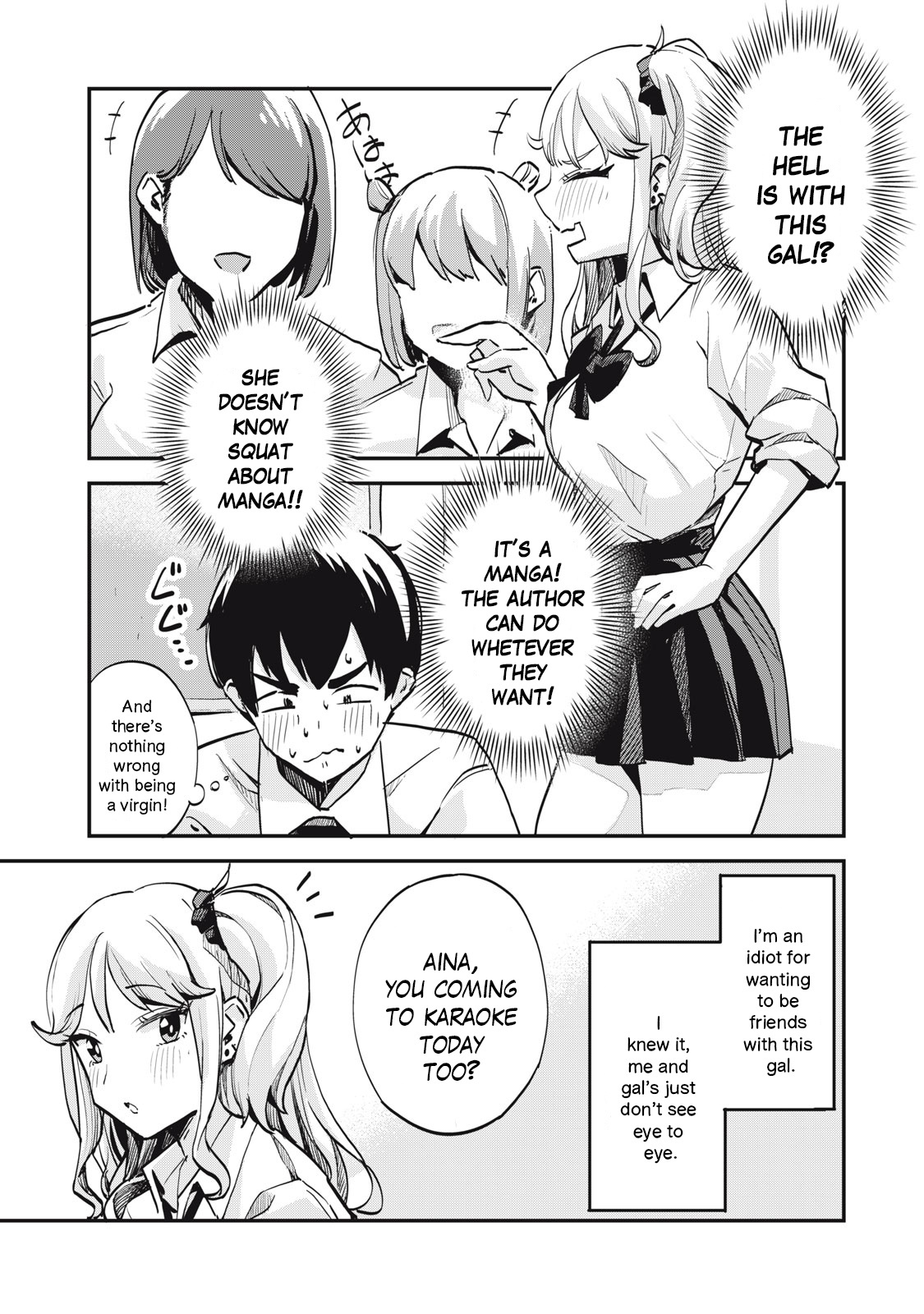 Gal Assi - Chapter 1: Seriously, A Mangaka!?