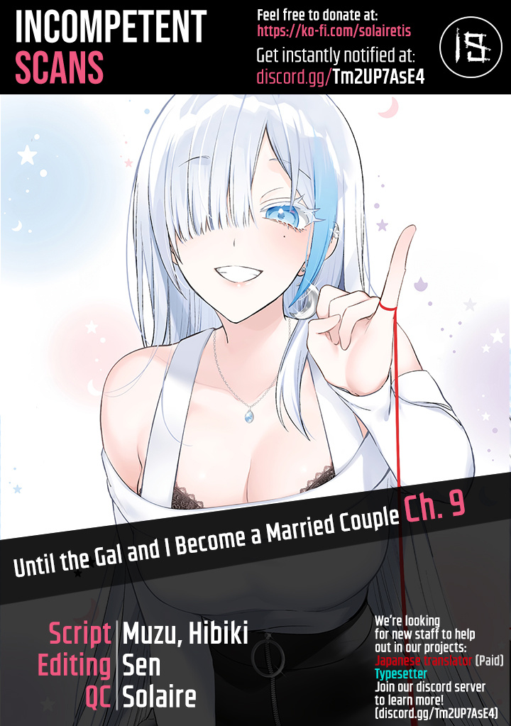 Until The Gal And I Become A Married Couple - Chapter 9