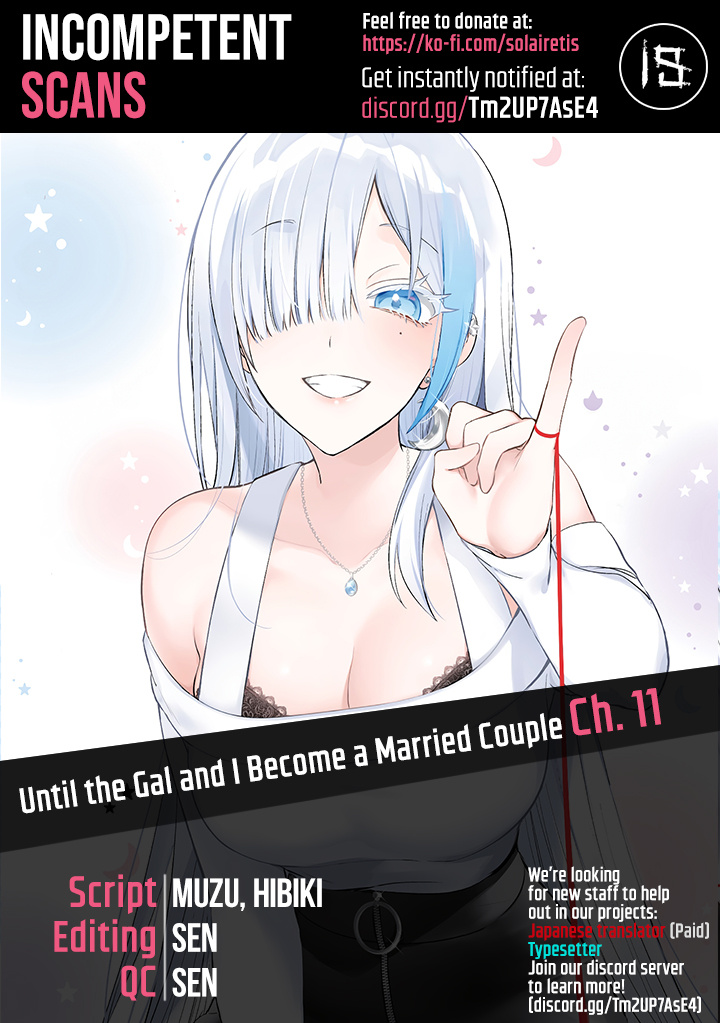 Until The Gal And I Become A Married Couple - Chapter 11