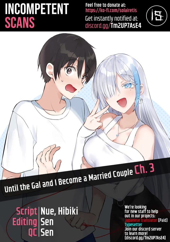 Until The Gal And I Become A Married Couple - Chapter 3