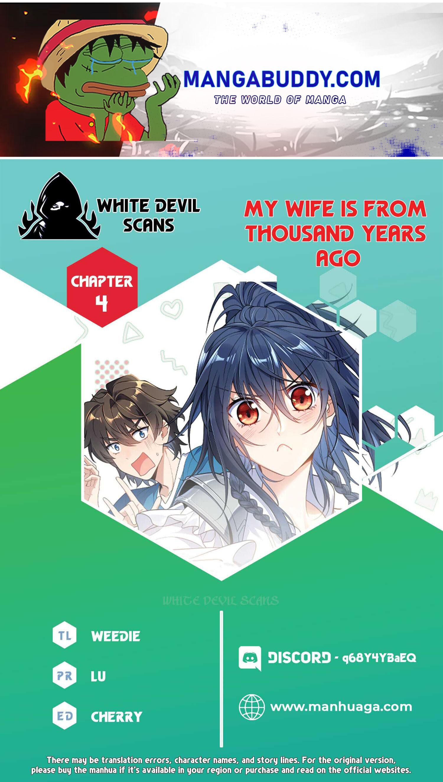 My Wife Is From A Thousand Years Ago - Chapter 4