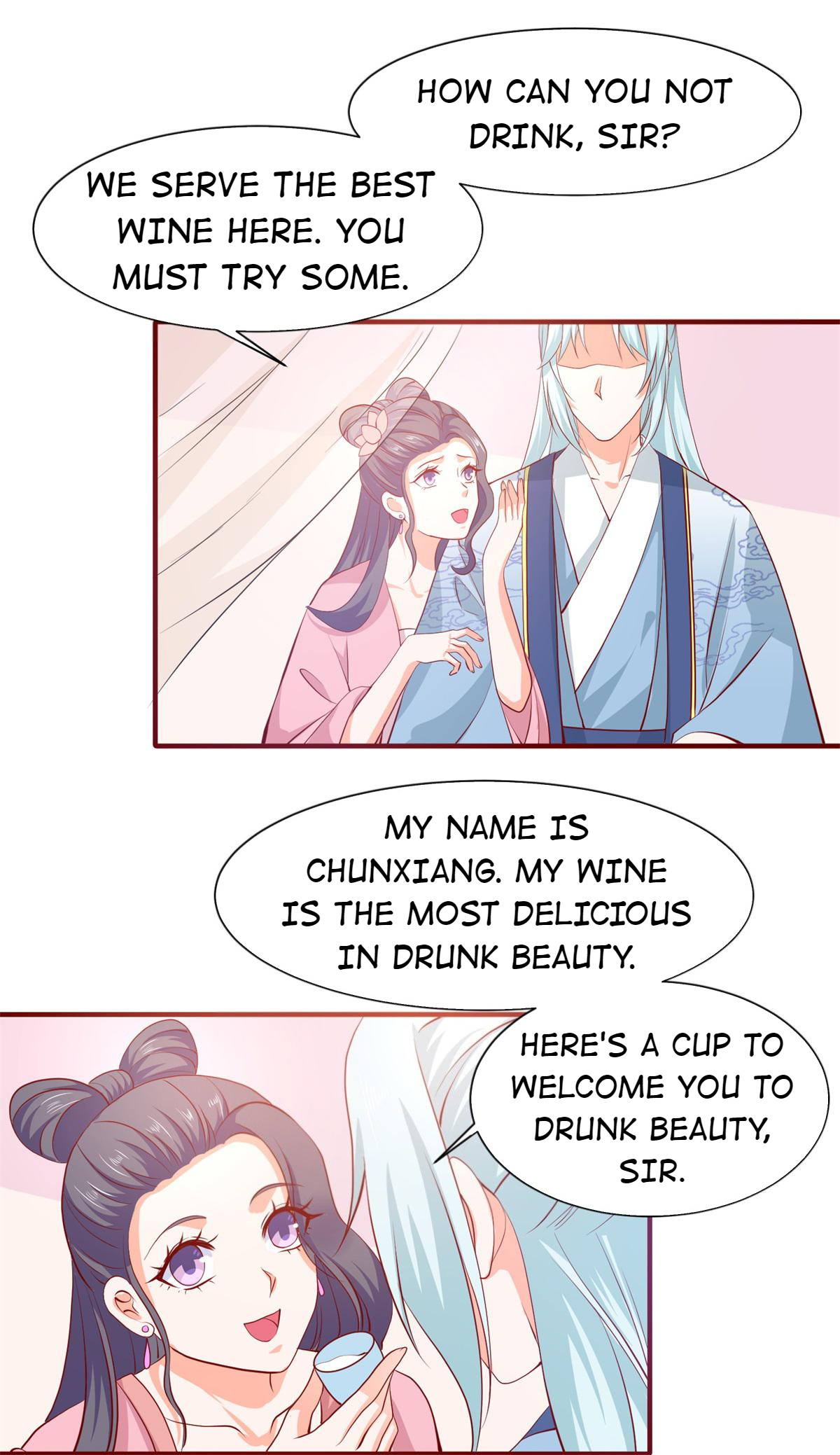 The Beloved Yin Yang Consort - Chapter 67: Urged To Drink