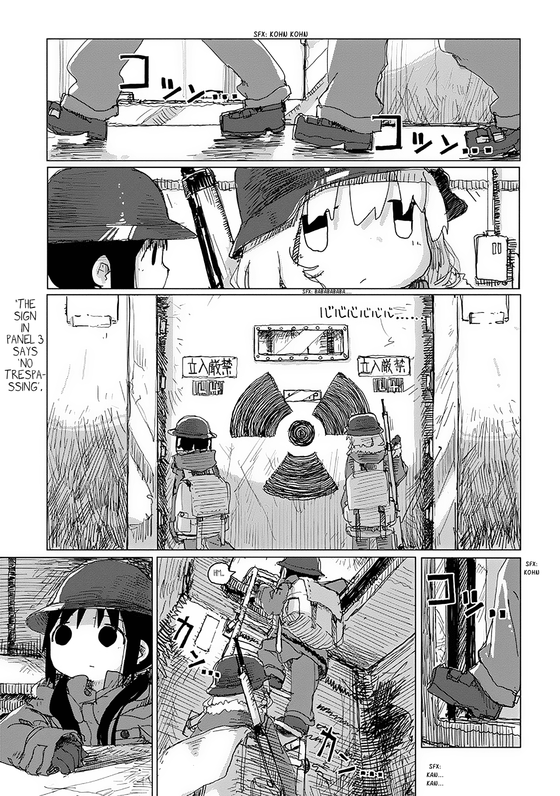 Shoujo Shuumatsu Ryokou - Vol.4 Chapter 28: Connection