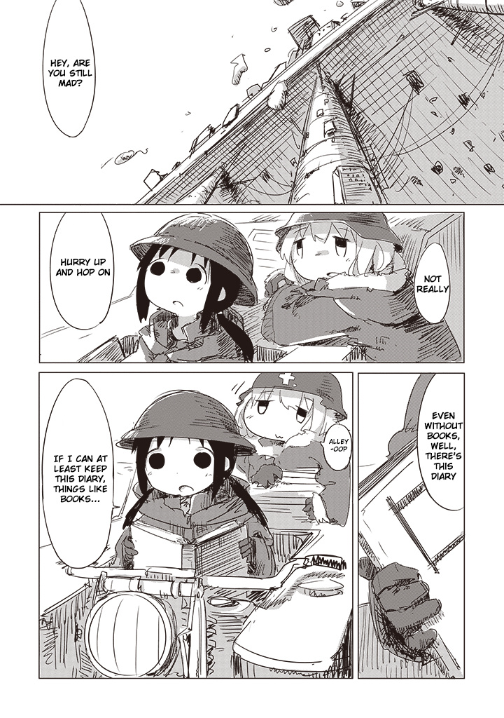 Shoujo Shuumatsu Ryokou - Vol.1 Chapter 4: Diary