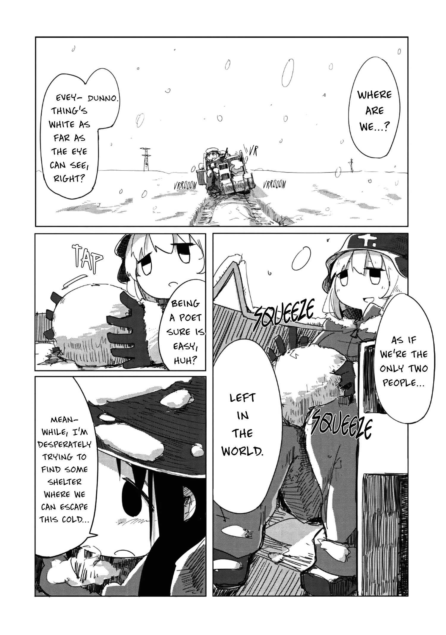 Shoujo Shuumatsu Ryokou - Vol.1 Chapter 3: Bath