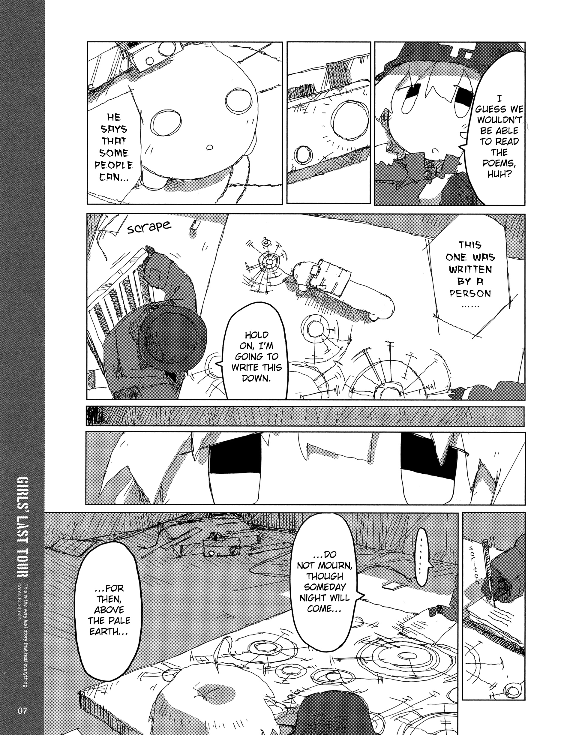 Shoujo Shuumatsu Ryokou - Vol.6 Chapter 43.5: Bd Bonus Chapter