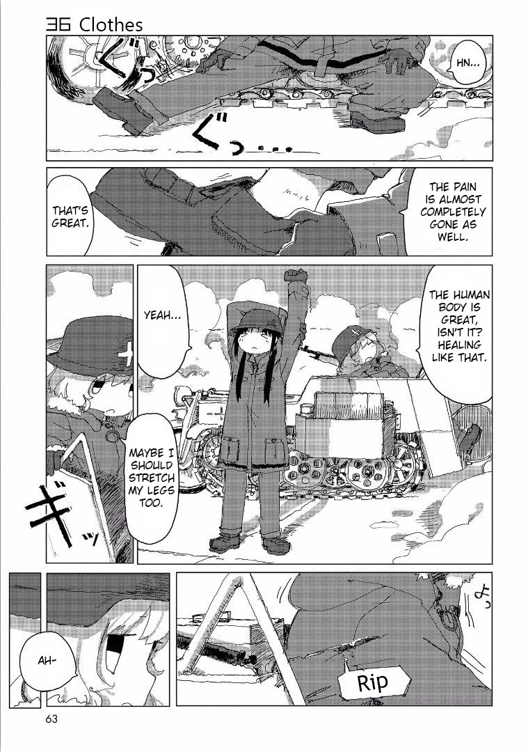 Shoujo Shuumatsu Ryokou - Vol.5 Chapter 33: Clothes