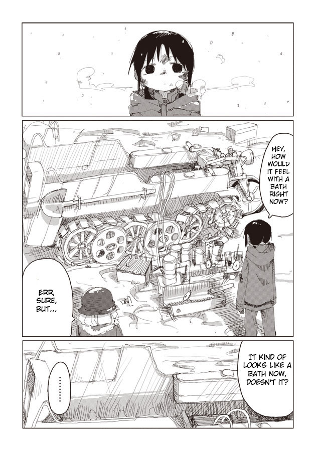 Shoujo Shuumatsu Ryokou - Vol.6 Chapter 40: Loss