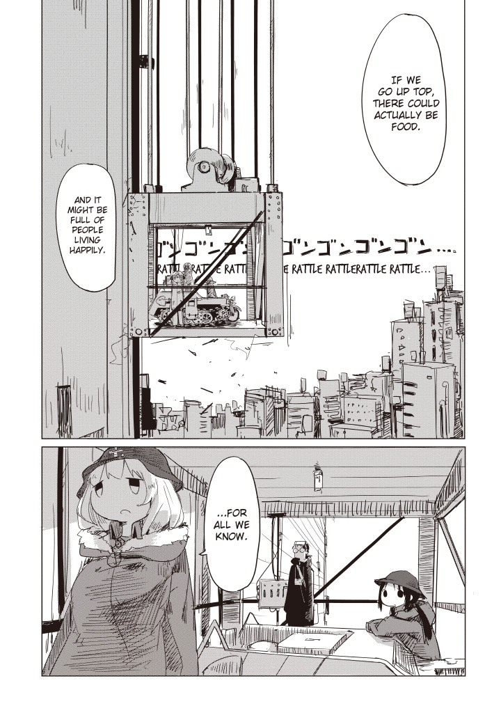 Shoujo Shuumatsu Ryokou - Vol.2 Chapter 8: Street Lights