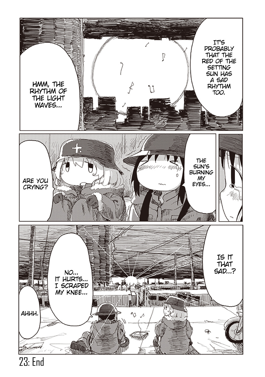 Shoujo Shuumatsu Ryokou - Vol.4 Chapter 24: Wavelength