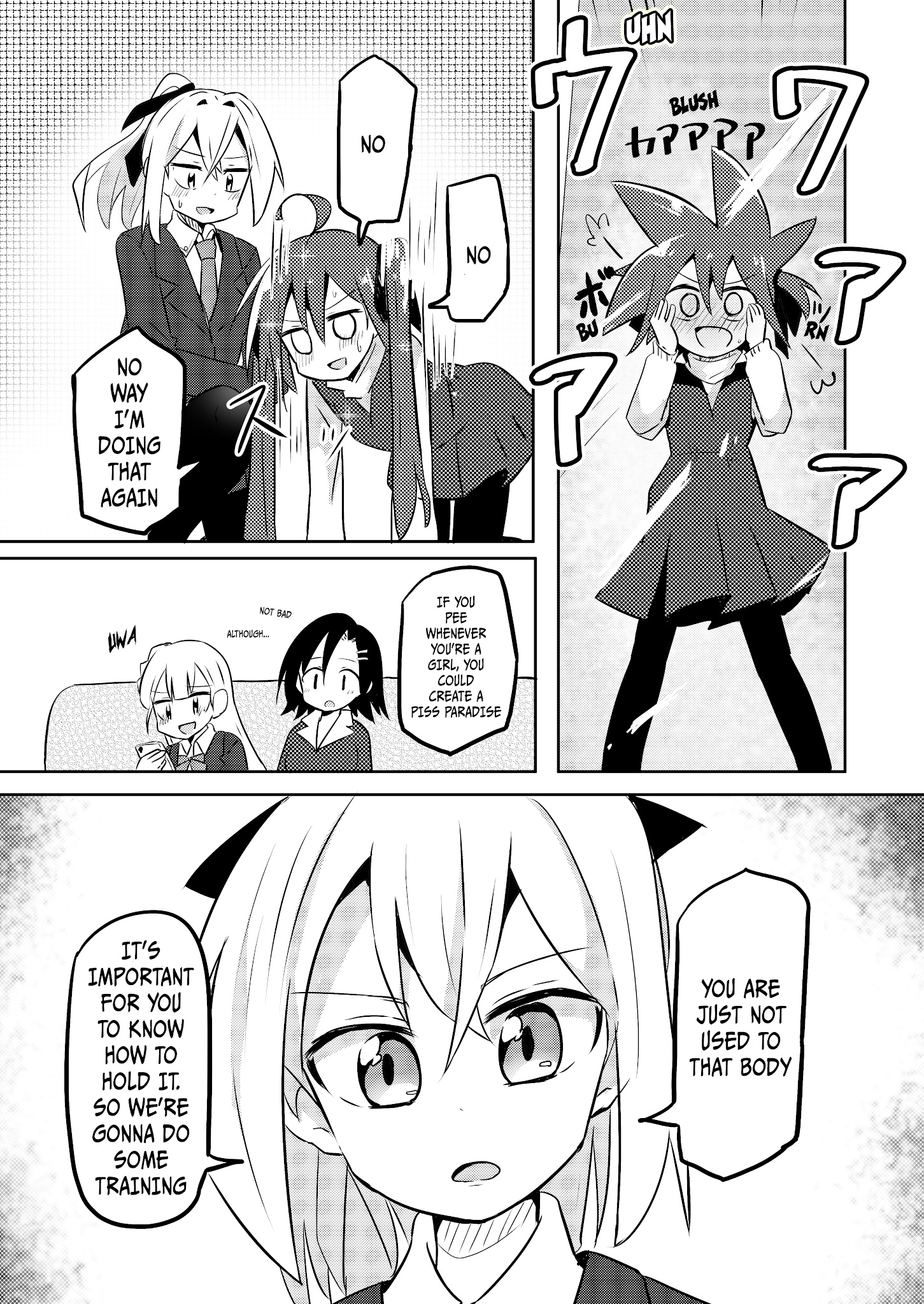 Magical Girl Sho - Chapter 8: Pee Training