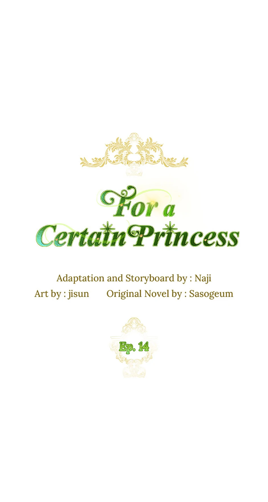 For a Certain Princess - Chapter 14