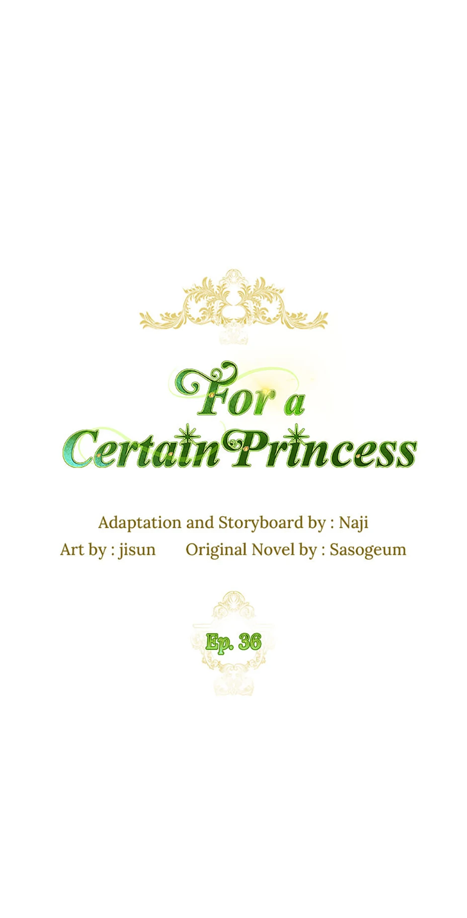 For a Certain Princess - Chapter 36