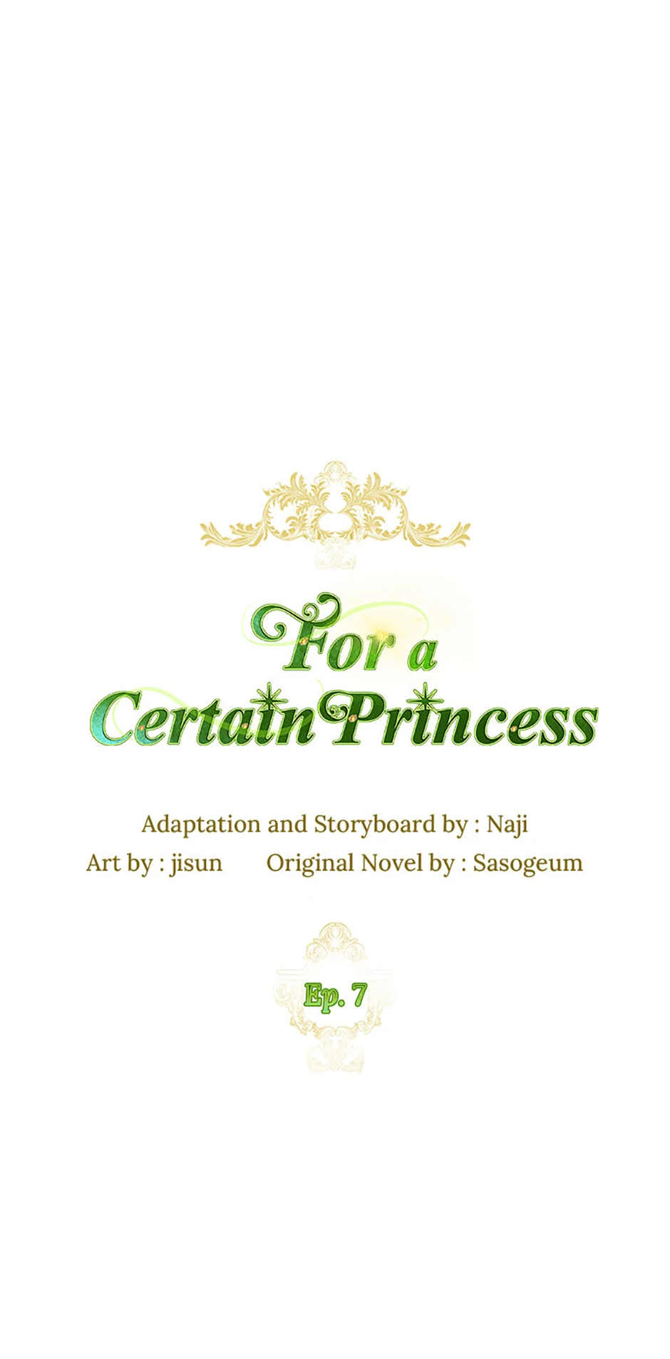 For a Certain Princess - Chapter 7