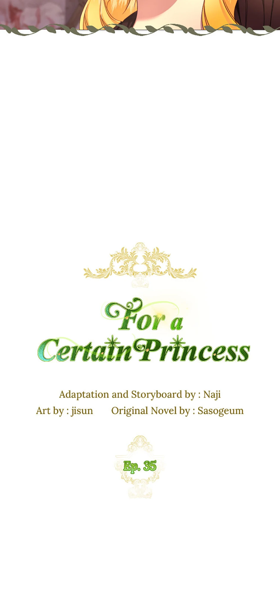 For a Certain Princess - Chapter 35