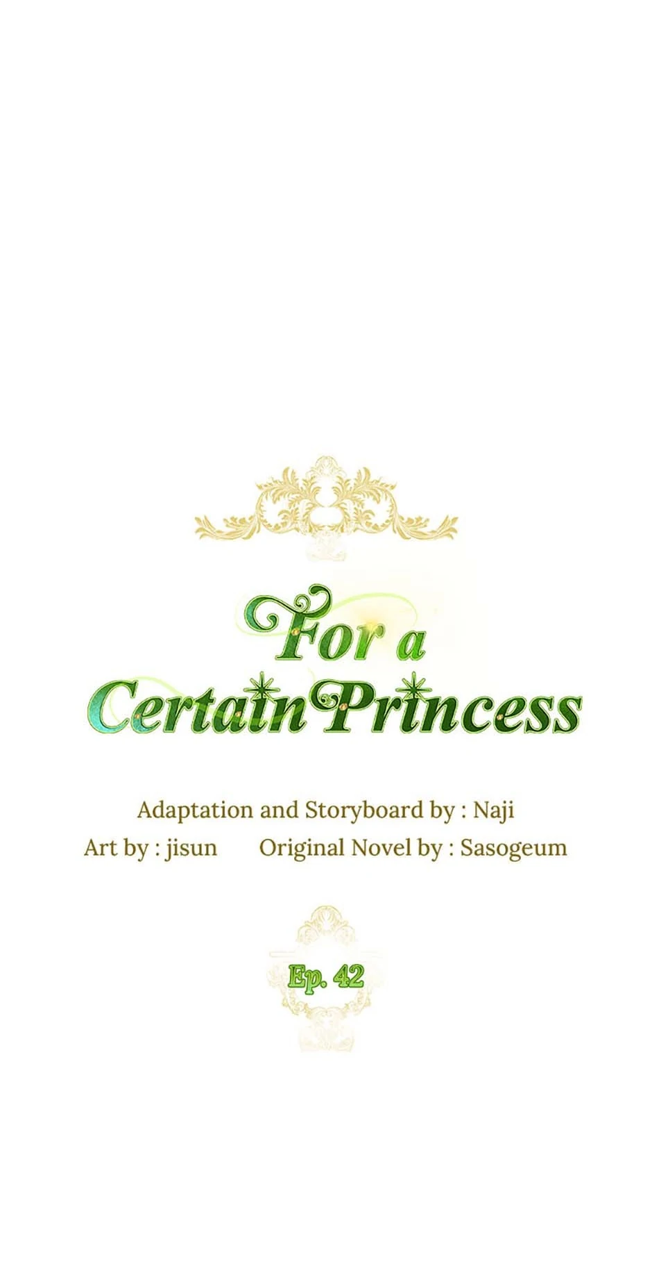 For a Certain Princess - Chapter 42