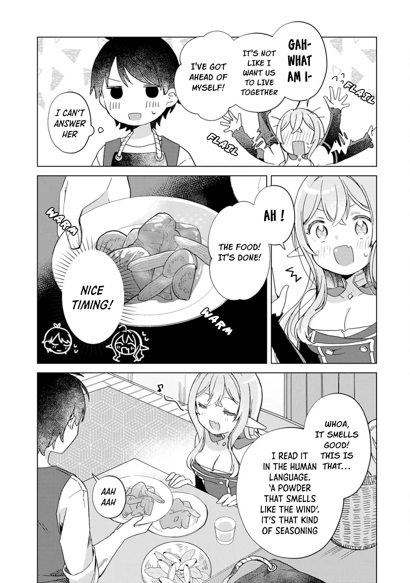 Hara Peko Mao To Horyo Yuusha! Mao Ga Ore No Heya Ni Meshi Wo Gui Ni Kurundaga - Chapter 6: The Demon Queen's Cloak Is Cha ☆Rm ☆Ing