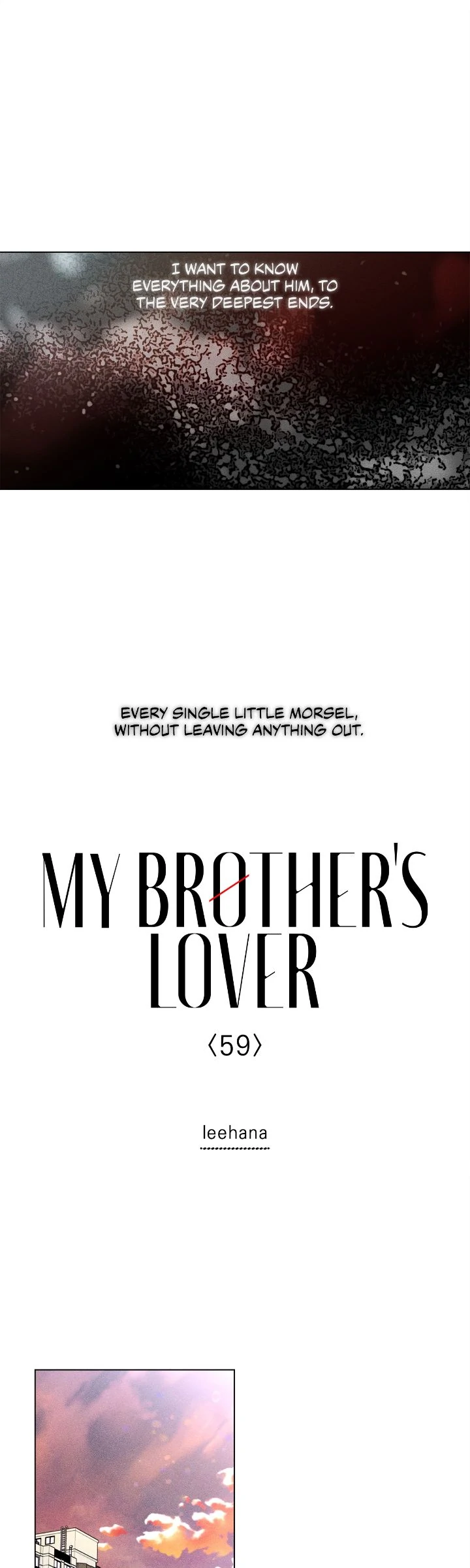 My Brother's Lover - Chapter 59