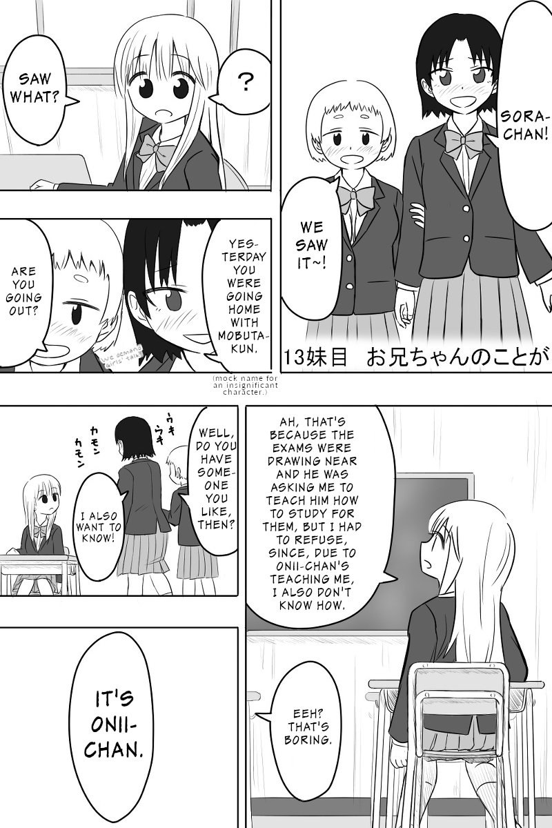 Imouto Dekiaichuu - Chapter 13