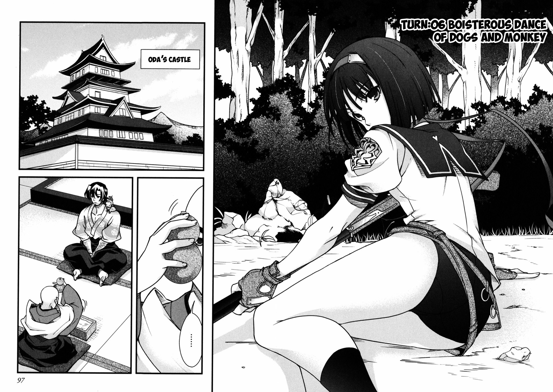 Sengoku Rance - Chapter 6: Turn 06: Boisterous Dance Of Dogs & Monkey