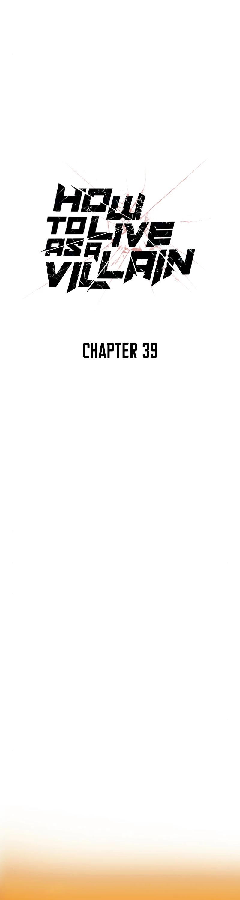 How To Live As A Villain - Chapter 39