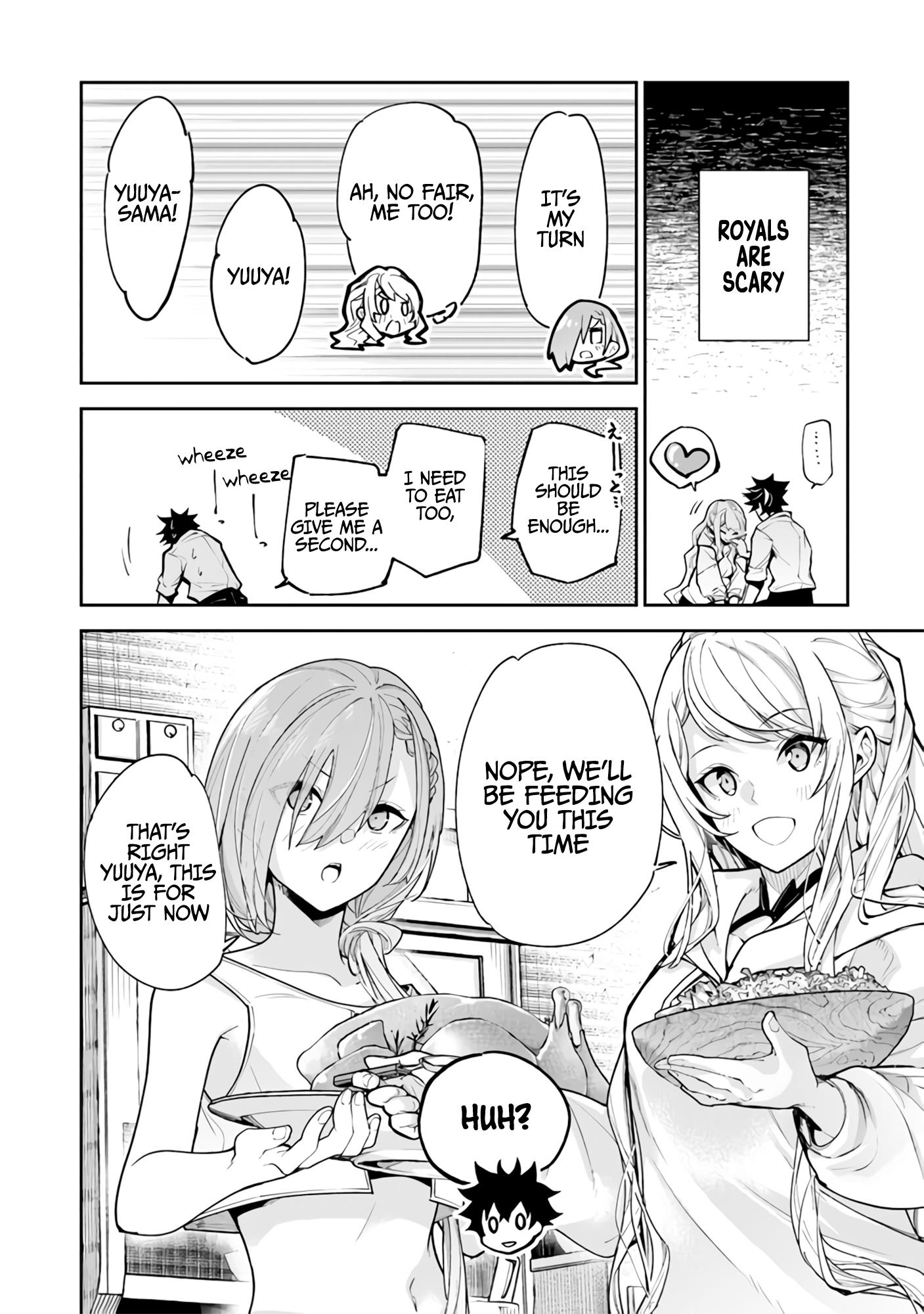 Isekai De Cheat Skill Wo Te Ni Shita Ore Wa, Genjitsu Sekai Wo Mo Musou Suru ~Level Up Wa Jinsei Wo Kaeta~ - Chapter 24: Skinship