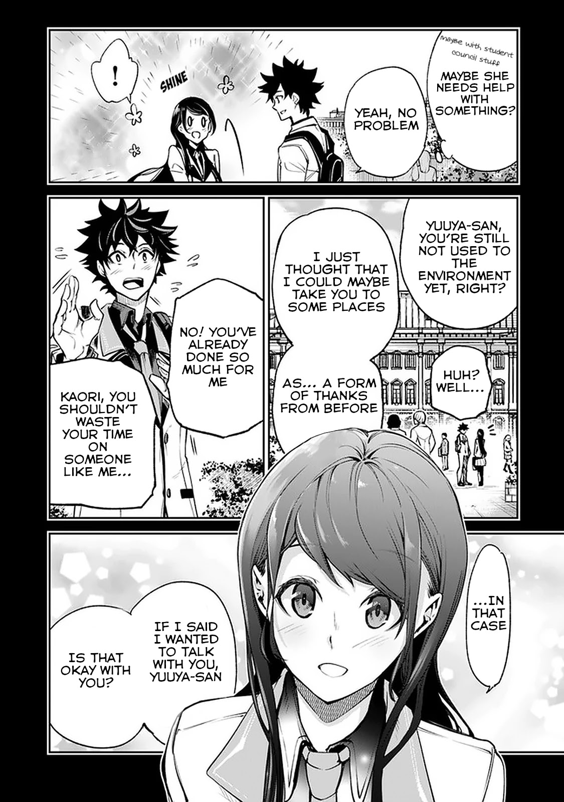 Isekai De Cheat Skill Wo Te Ni Shita Ore Wa, Genjitsu Sekai Wo Mo Musou Suru ~Level Up Wa Jinsei Wo Kaeta~ - Chapter 11: Brave First Step