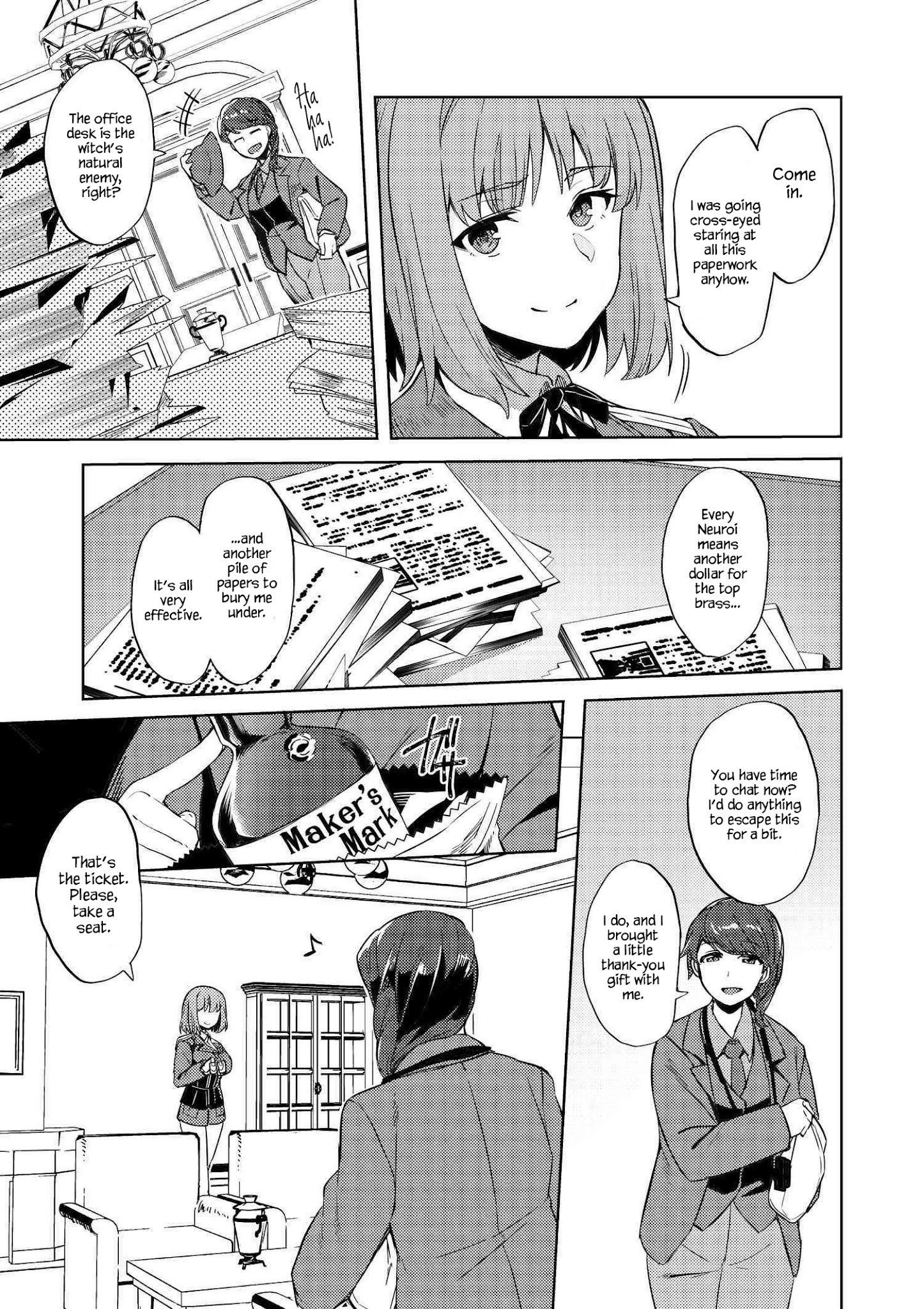 Brave Witches Prequel: The Vast Land Of Orussia - Chapter 3: The Bet Is Chocolate