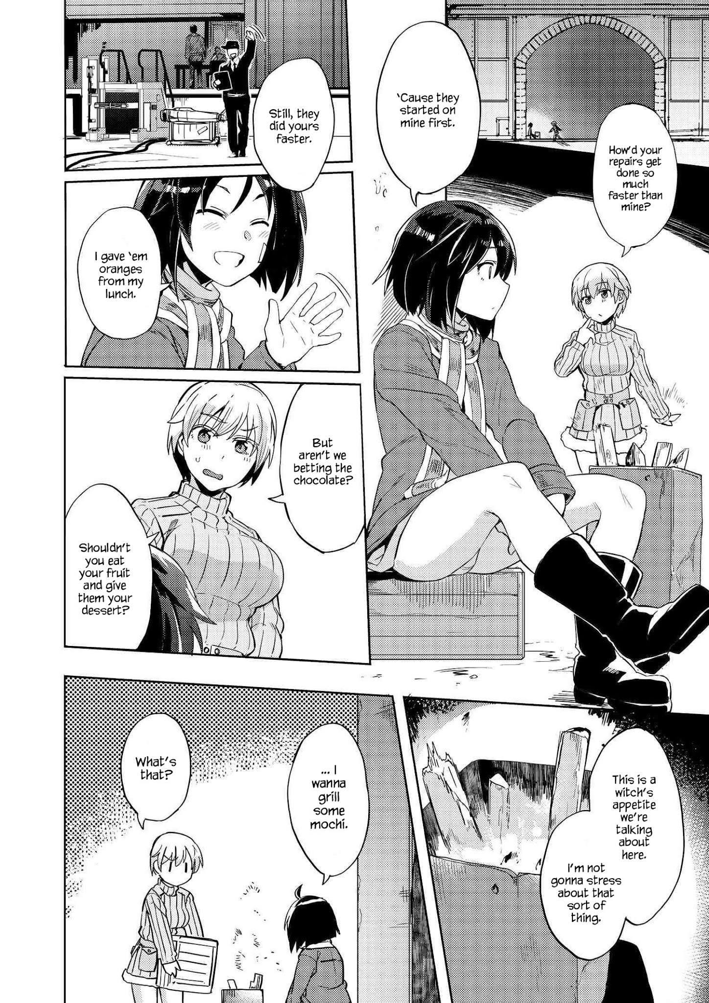 Brave Witches Prequel: The Vast Land Of Orussia - Chapter 3: The Bet Is Chocolate