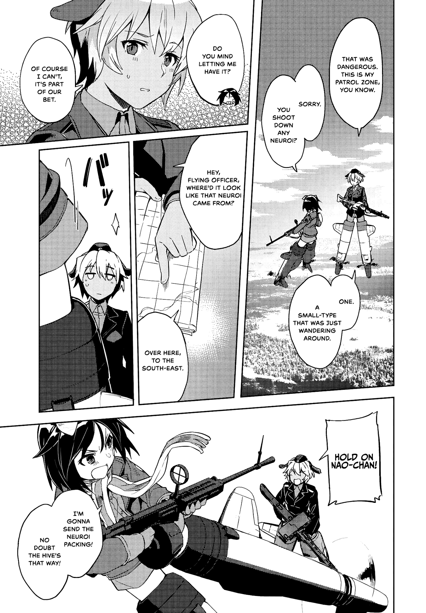 Brave Witches Prequel: The Vast Land Of Orussia - Chapter 7: Sortie And Shoot Down