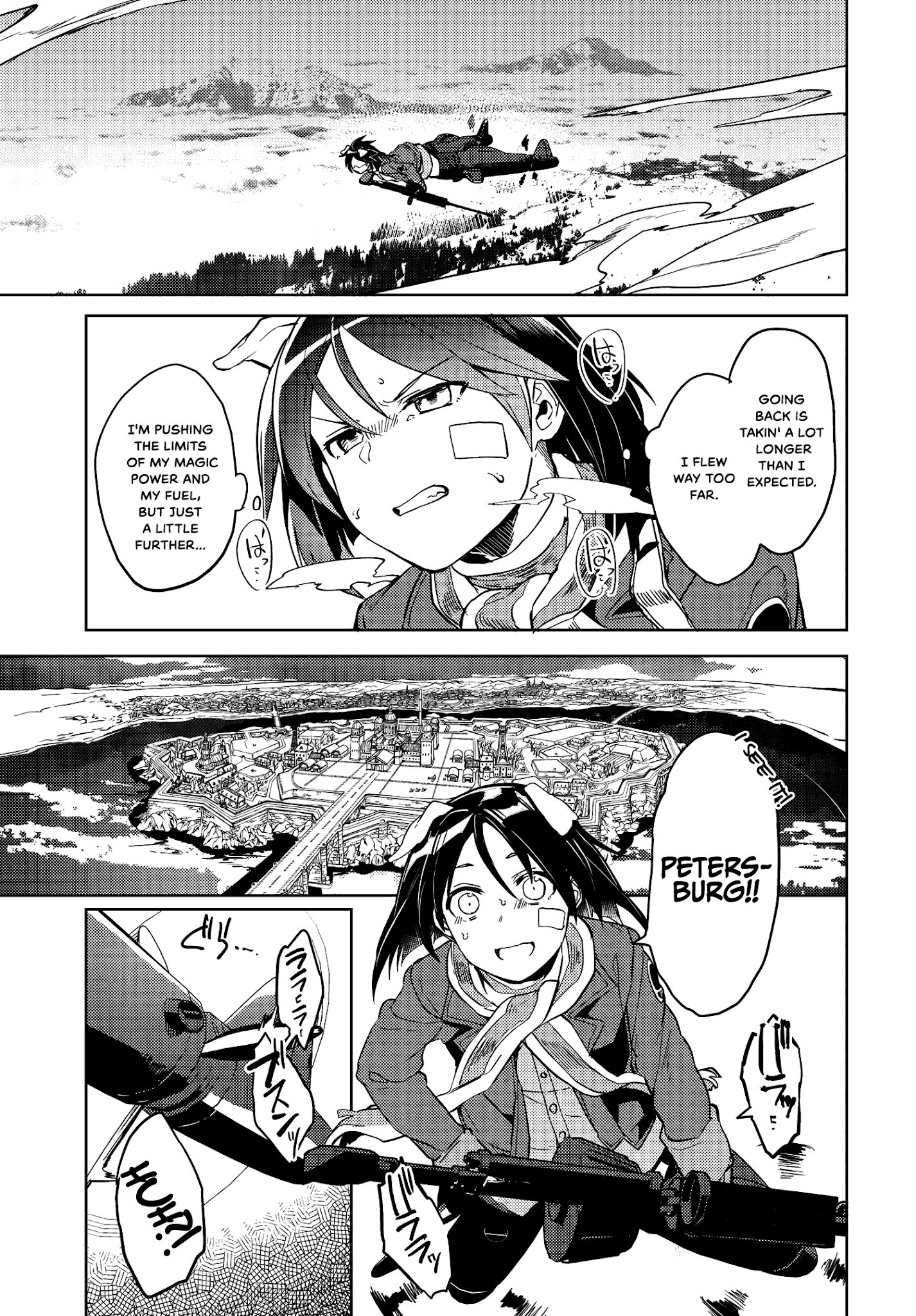 Brave Witches Prequel: The Vast Land Of Orussia - Chapter 7: Sortie And Shoot Down