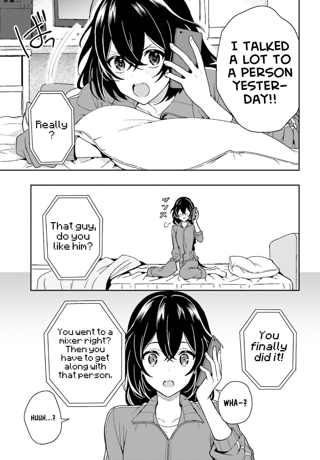 Takachiho Honoka-Senpai Ga Sukide Sukide Iroiro Gamandekinai. - Vol.1 Chapter 2