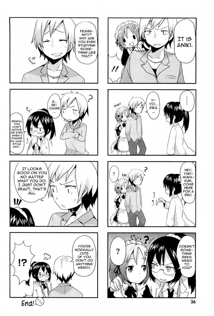 Boku Wa Tomodachi Ga Sukunai - Koushiki Anthology Comic - Vol.1 Chapter 5 : Femininity Deviation