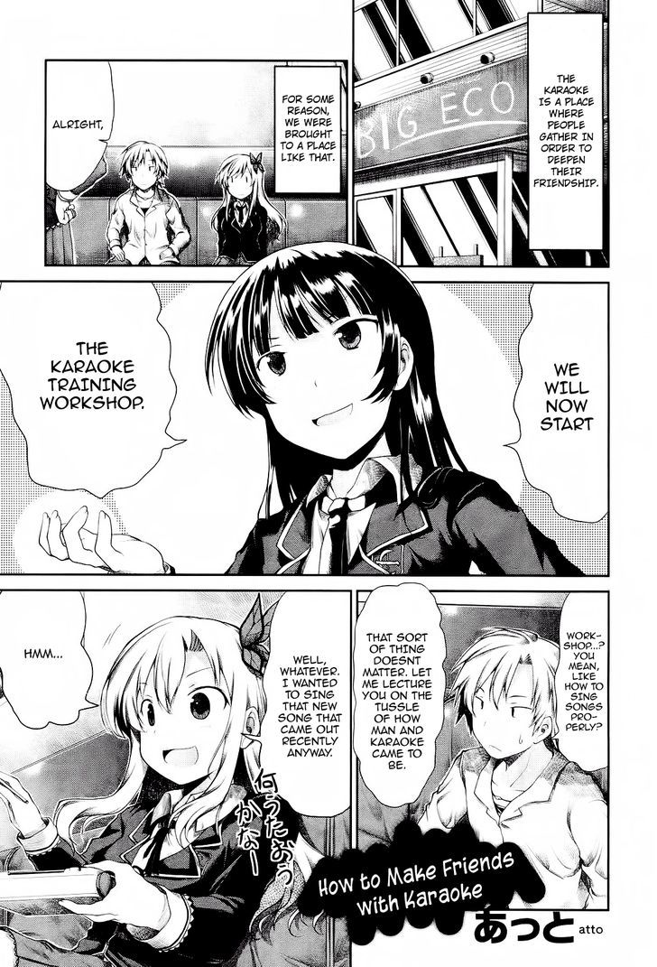 Boku Wa Tomodachi Ga Sukunai - Koushiki Anthology Comic - Vol.1 Chapter 9 : How To Make Friends With Karaoke