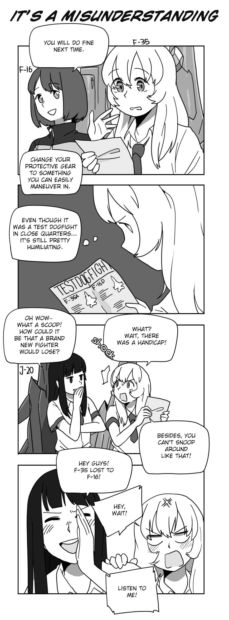 Flight Highschool - Chapter 50 : 4Koma Collection