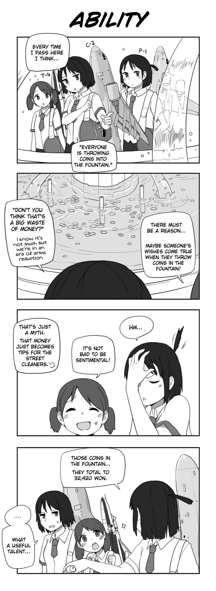 Flight Highschool - Chapter 15 : 4Koma Collection